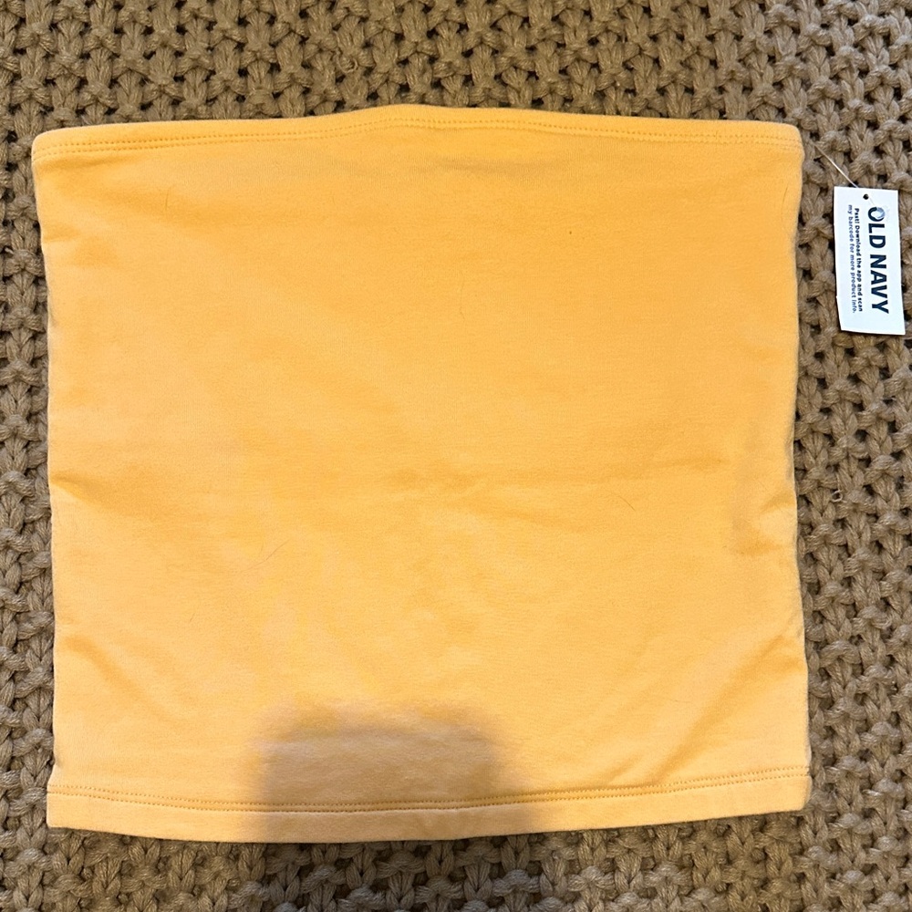 Old Navy Mustard Tube Top